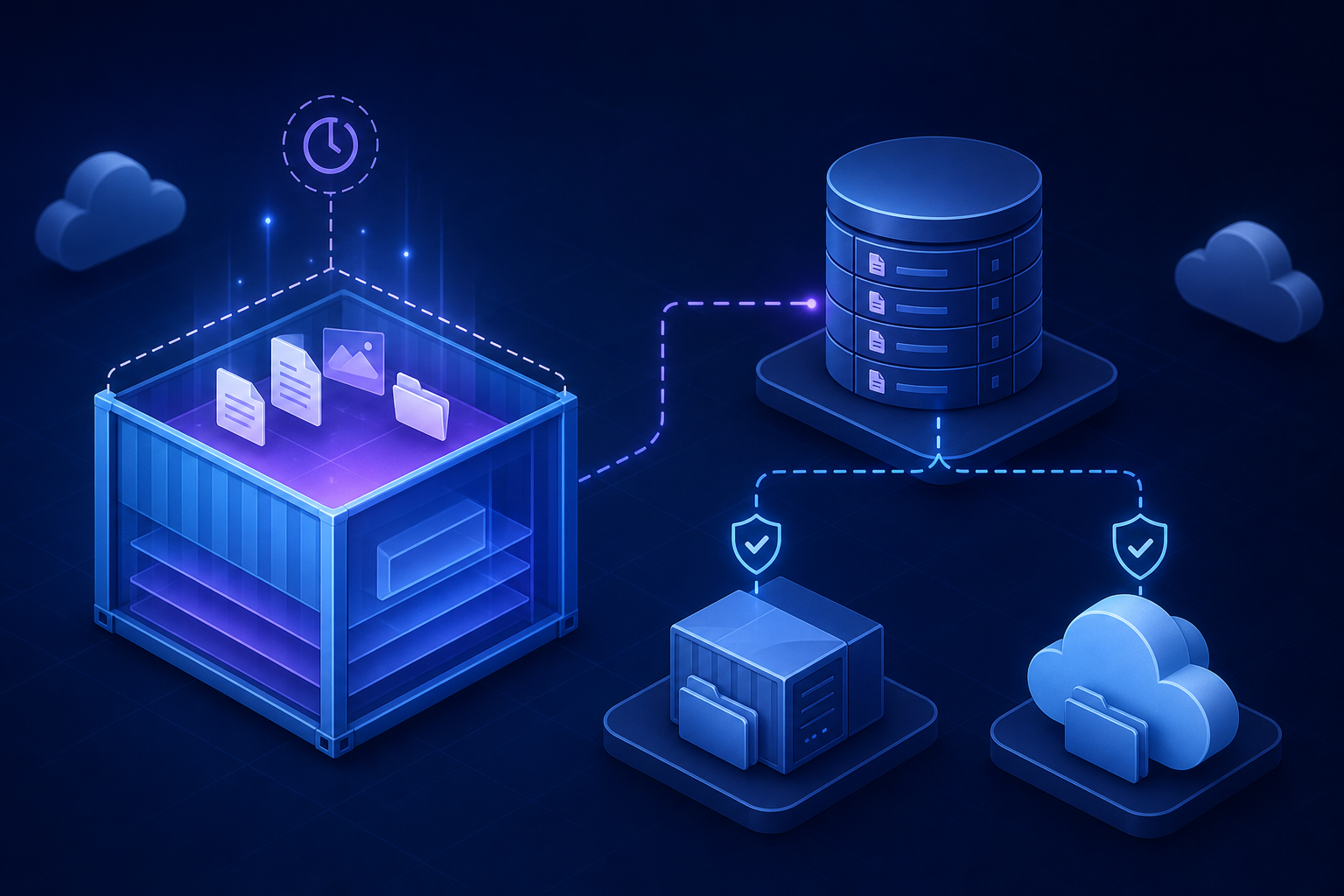 El almacenamiento de archivos es una decisión arquitectónica